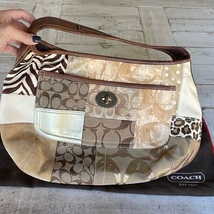 Coach bag. Patchwork. Like new.